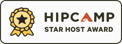 Hipcamp Star Host Award for Ryan and Tracey at GlennCove Farms